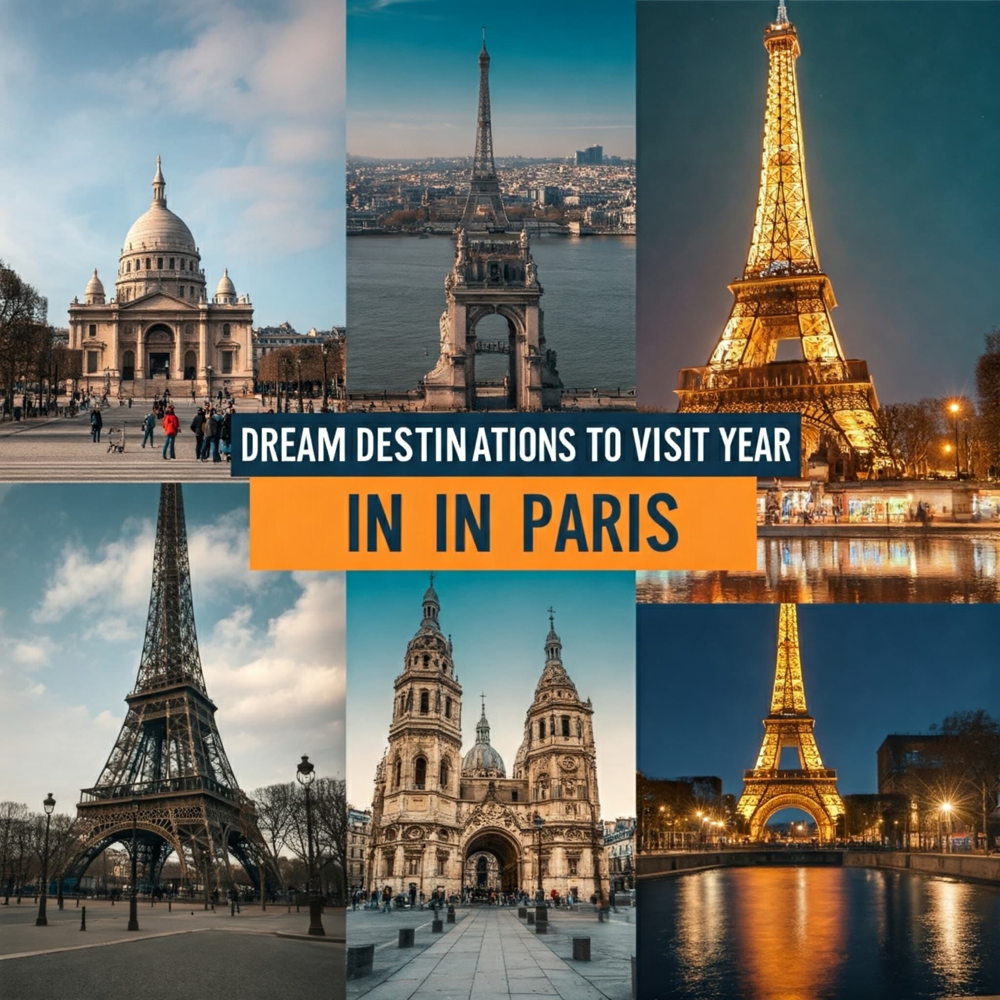 Dream destinations to visit this year in Paris